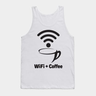 Wi-Fi and Coffee Tank Top